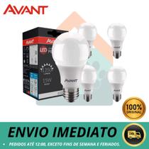 Lâmpadas Kit com 5 de Led Pera Bulbo 15W 6500W Branco Frio Avant