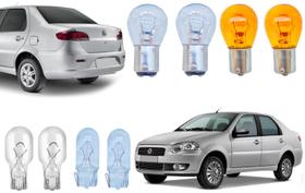 Lâmpadas lant tras seta ré freio fiat siena 2011 a 2013 Lâmpadas lant tras seta ré freio fiat siena 2011 a 2013