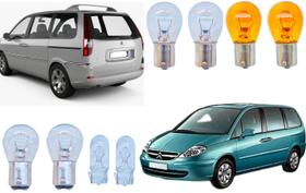 Lâmpadas lant traseira seta ré freio c8 2003 a 2005 Lâmpadas lant traseira seta ré freio c8 2003 a 2005