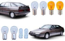 Lâmpadas lant traseira seta ré freio citroen xm 1992 a 2000