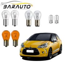 Lâmpadas Lant Traseira Seta Ré Freio DS3 2012 a 2014 Lâmpadas Lant Traseira Seta Ré Freio DS3 2012 a 2014