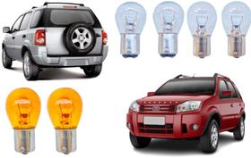 Lâmpadas lant traseira seta ré freio ecosport 2003 a 2015