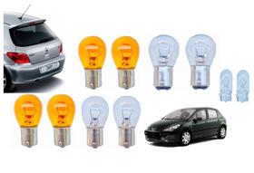 Lampadas Lanterna Peugeot 307 308 Traseira Seta Ré Freio