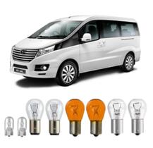 Lampadas lanterna pisca ré freio jac t8 2012 2013 2014