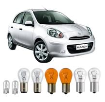 Lampadas lanterna pisca ré freio march 2011 12 13 14 a 2019 - VELOX TIGER CINOY TECHONE SHOCKLIGHT