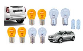 Lampadas Lanterna Seta Ré Freio Duster 2012 a 2015