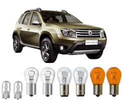 Lampadas Lanterna Traseira Seta Ré Freio Duster 2012 a 2015