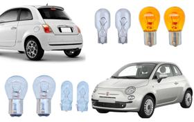 Lampadas lanterna traseira seta ré freio fiat 500 Lampadas lanterna traseira seta ré freio fiat 500