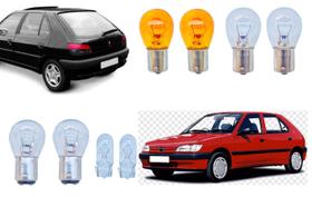 Lampadas Lanterna Traseira Seta Ré Freio Peugeot 306 01 a 12 Lampadas Lanterna Traseira Seta Ré Freio Peugeot 306 01 a 12