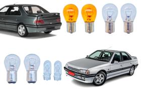 Lampadas lanterna traseira seta ré freio peugeot 405 92 a 96