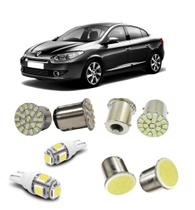 Lâmpadas Led 6000 Traseira Seta Ré Freio Fluence 2011 a 2015 Lâmpadas Led 6000 Traseira Seta Ré Freio Fluence 2011 a 2015