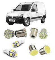 Lâmpadas Led 6000 Traseira Seta Ré Freio Kangoo 2000 a 2014