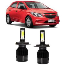 Lampadas led 6000k 7800 lumens chevrolet onix joy todos