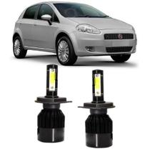 Lampadas led 6000k 7800 lumens fiat punto foco simples Lampadas led 6000k 7800 lumens fiat punto foco simples