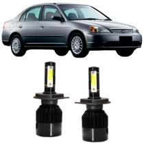 Lampadas led 6000k 7800 lumens honda civic 1993 ate 2003 Lampadas led 6000k 7800 lumens honda civic 1993 ate 2003