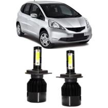 Lampadas led 6000k 7800 lumens honda fit new foco simples Lampadas led 6000k 7800 lumens honda fit new foco simples