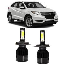 Lampadas led 6000k 7800 lumens honda hr-v 2016 foco simples