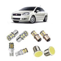 Lâmpadas Led 6k Traseira Seta Ré Freio Fiat Linea Lâmpadas Led 6k Traseira Seta Ré Freio Fiat Linea