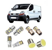 Lâmpadas Led 6k Traseira Seta Ré Freio Trafic 1997 a 2002 Lâmpadas Led 6k Traseira Seta Ré Freio Trafic 1997 a 2002