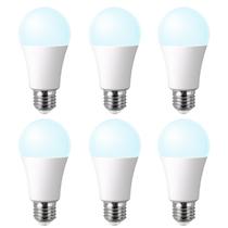 Lâmpadas LED AGELCK A19 12W 6000K 1200LM E26 100W, pacote com 6 Lâmpadas LED AGELCK A19 12W 6000K 1200LM E26 100W, pacote com 6
