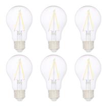 Lâmpadas LED Amazon Basics A19 3,5 W (equivalente a 40 W), pacote com 6