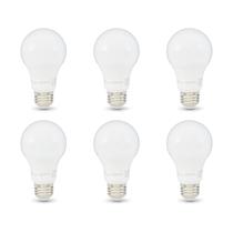 Lâmpadas LED Amazon Basics A19 9W (equivalente a 60W), pacote com 6