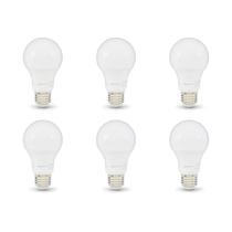 Lâmpadas LED Amazon Basics A19 9W (equivalente a 60W), pacote com 6