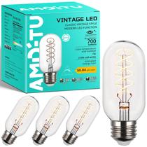 Lâmpadas LED AMDTU Ultra Filament Spiral 7W (75W Equiv), pacote com 4
