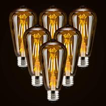 Lâmpadas LED ASOKO Dimmable Edison 4W 2200K-2400K Branco quente Lâmpadas LED ASOKO Dimmable Edison 4W 2200K-2400K Branco quente