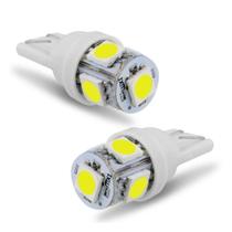 Lâmpadas led automotiva 5 leds t 10 12 volts