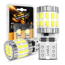 Lâmpadas LED Auxbeam 194 brancas 30-SMD 400% mais brilhantes, pacote com 2