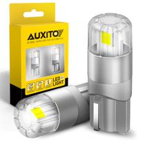 Lâmpadas LED AUXITO 194 brancas 6000K 12V 2W para placa de carro Lâmpadas LED AUXITO 194 brancas 6000K 12V 2W para placa de carro