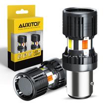 Lâmpadas LED AUXITO 2025 CANBUS 1157 Switchback, pacote com 2