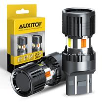 Lâmpadas LED AUXITO 7443 7444NA Switchback Âmbar Branco Pacote com 2 Lâmpadas LED AUXITO 7443 7444NA Switchback Âmbar Branco Pacote com 2