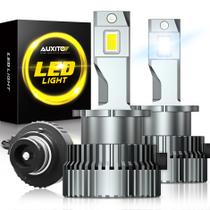 Lâmpadas LED AUXITO D2S D2R 24000Lm 120W 6000K brancas Pacote com 2 Lâmpadas LED AUXITO D2S D2R 24000Lm 120W 6000K brancas Pacote com 2