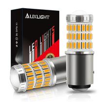 Lâmpadas LED AUXLIGHT 2057 1157 2357 7528 Amarelo âmbar (x2)