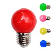 Lâmpadas Led Bolinha 1w Bivolt E-27 Decorativa Cor Vermelho LA1WVM