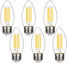 Lâmpadas LED BORT B11 Chandelier 4W (pacote com 6) 2700K E26