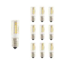 Lâmpadas LED Branco Quente 10pcs 220V G4 G9 E14 4W 5W 7W Alto Brilho Cerâmica Milho Luz Interior