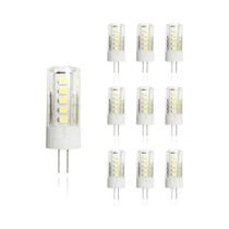 Lâmpadas LED Branco Quente 10pcs 220V G4 G9 E14 4W 5W 7W Alto Brilho Cerâmica Milho Luz Interior