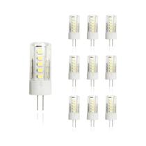 Lâmpadas LED Branco Quente 10pcs 220V G4 G9 E14 4W 5W 7W Alto Brilho Cerâmica Milho Luz Interior
