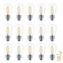 Lâmpadas LED Brightech Ambience PRO 2W E26 2700K, pacote com 15