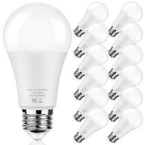 Lâmpadas LED Brightever A19 13 W 1500 lúmens 5000 K, pacote com 12