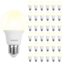 Lâmpadas LED BUBO A19 8W 3500K 800lm E26, pacote com 36