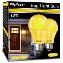 Lâmpadas LED Bug Wiyifada 9W 2000K 100W equivalentes a 2 pacotes Lâmpadas LED Bug Wiyifada 9W 2000K 100W equivalentes a 2 pacotes
