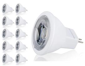 Lâmpadas LED CBConcept MR11 GU4.0 2W 230lm 6000K, pacote com 10