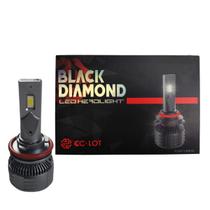Lâmpadas Led Cc-Lot Black Diamond HB3 Jr8 6000K 9000Lm Vida Útil 30.000H Canbus 12 A 20 V Design Térmico Airflux