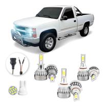 Lampadas Led Chev. Silverado 1997 A 2001 H3 Hb3 Hb4 20000lm