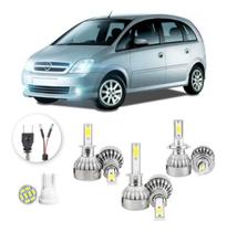Lampadas Led Chevrolet Meriva 2003 A 2012 H3 H1 H7 20000lm Lampadas Led Chevrolet Meriva 2003 A 2012 H3 H1 H7 20000lm