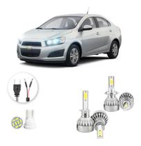 Lampadas Led Chevrolet Sonic 2012 A 2014 H1 H7 20000lm Lampadas Led Chevrolet Sonic 2012 A 2014 H1 H7 20000lm